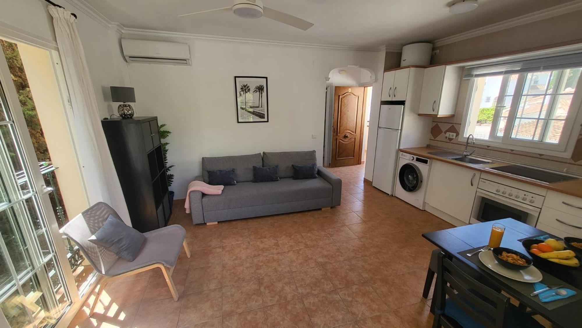 Apartamento Burriana Beach Nerja Bagian luar foto
