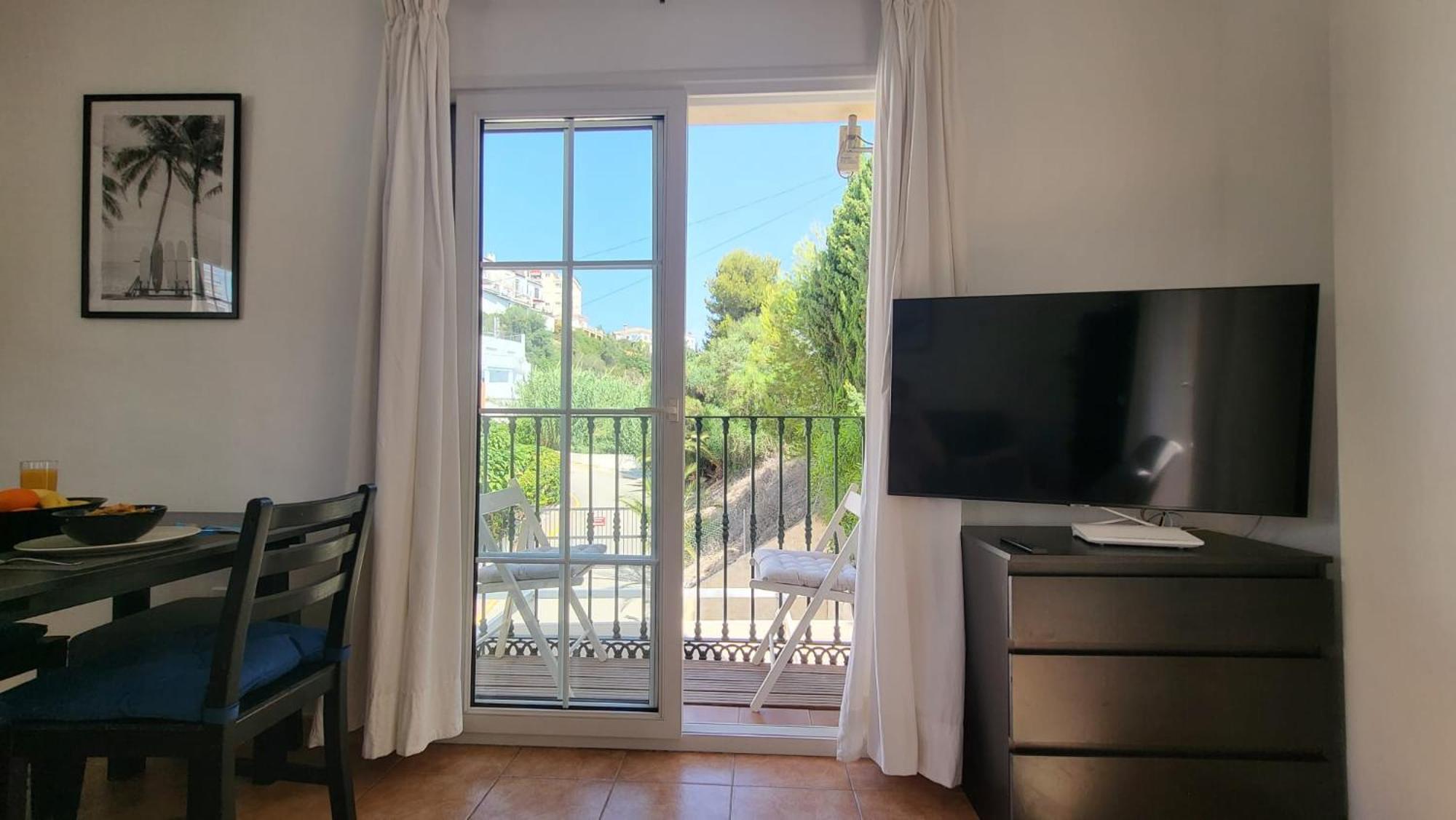 Apartamento Burriana Beach Nerja Bagian luar foto